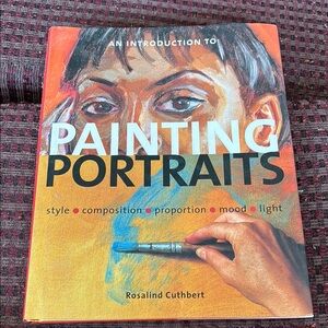 Painting Portraits Book by Rosalind Cuthbert HC
